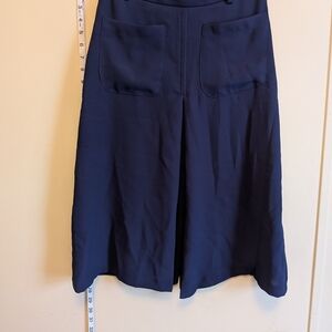 Zara Basic Collection Navy Skirt Size XS